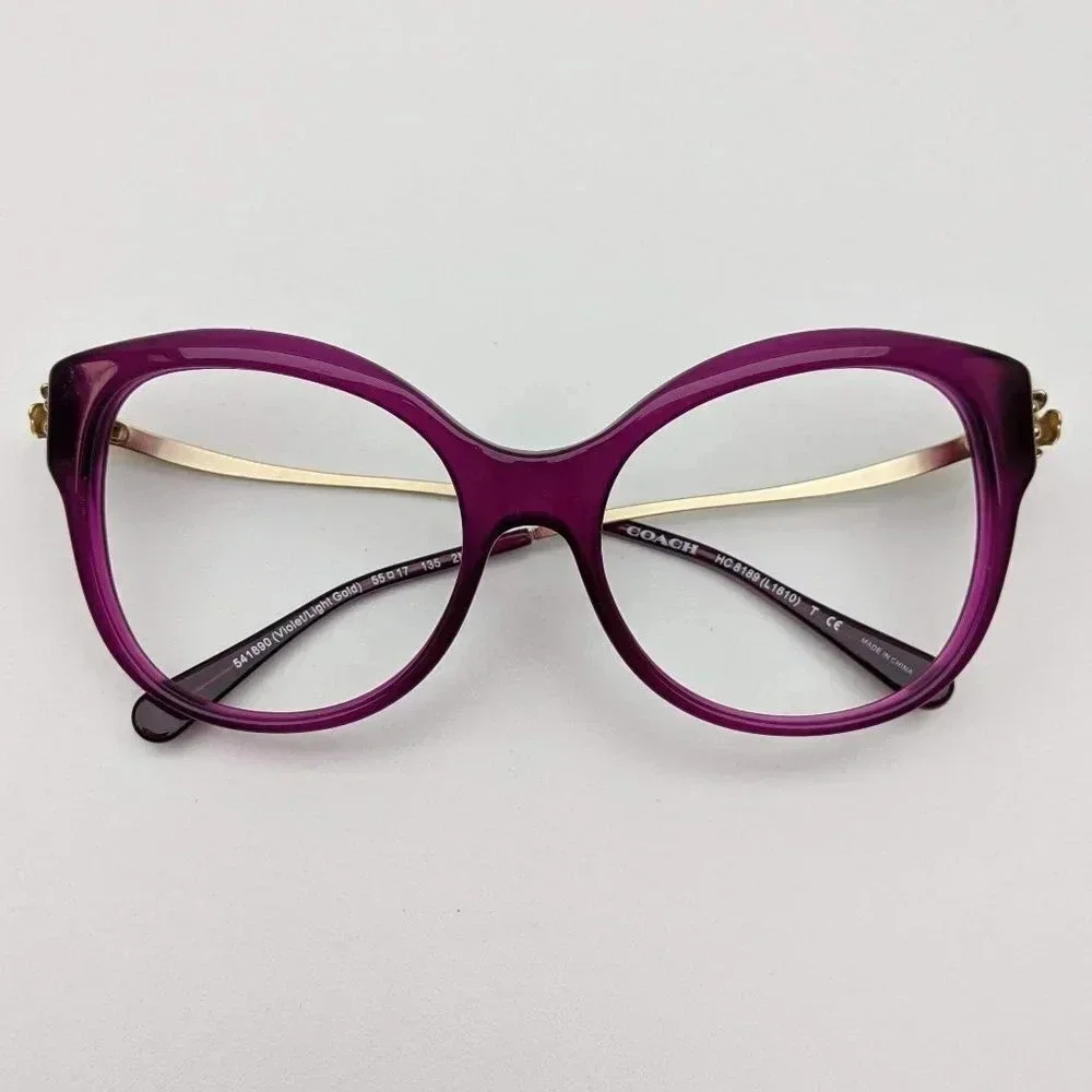 🕶️Frame Only! Coach HC8189 L1610 Sunglasses 55/17 135 /KAD728🕶️